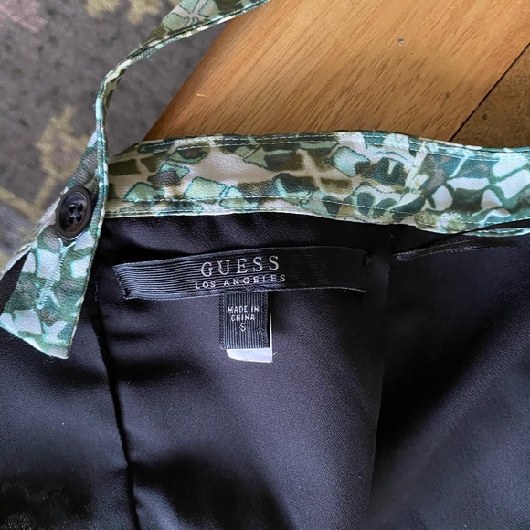 Guess wide leg jumpsuit with open back, size S. - Picture 3 of 7